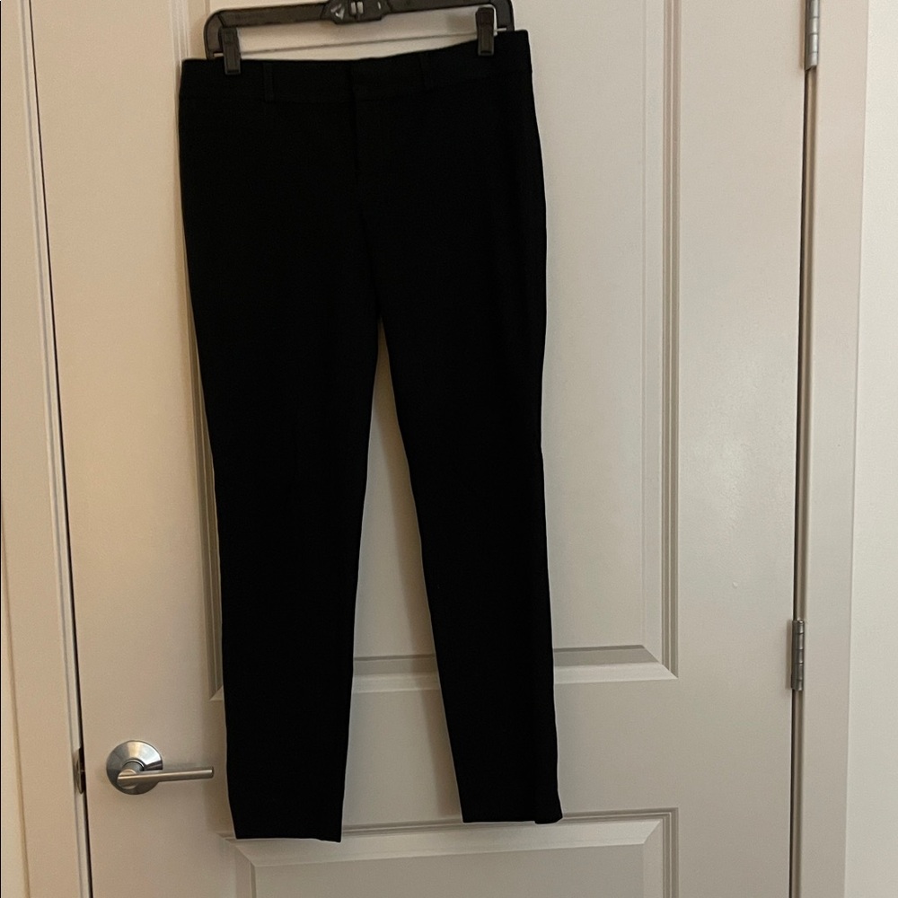 Banana Republic Sloan Black Slim-Fit Pants